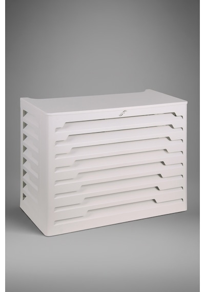 Klima Motoru/dış Ünite Gizleme/koruma Kafesi Xl 120x62x150 H Radius Beyaz