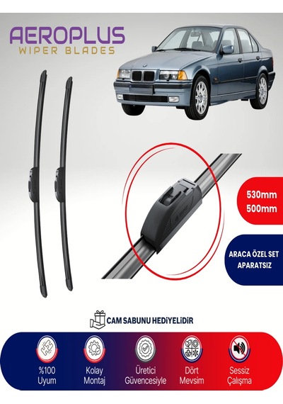 Aeroplus Bmw 3 Serisi E36 Muz Silecek Takımı 1991-1998