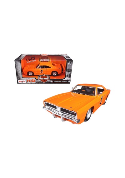Maisto 1969 Dodge Charger R/t Turuncu 1 25 Model Araba
