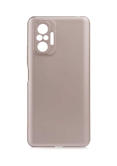 Zore Redmi Note 10 Pro Kılıf Ogaa Premier Silikon Kapak - Gold