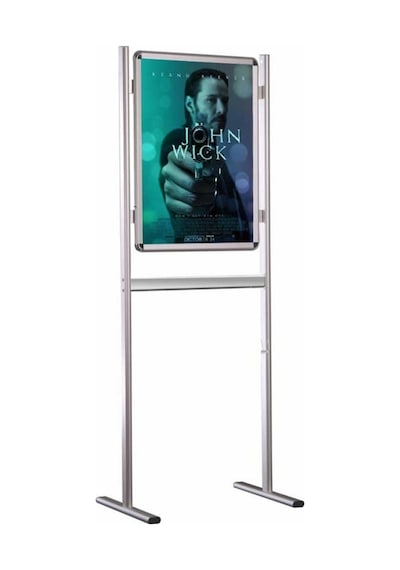 B2 50X70Cm Alüminyum Tek Taraflı Kaldırım Reklam Poster Pano
