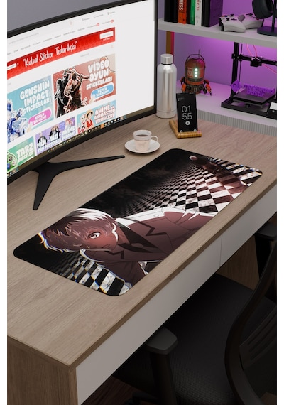 Tokyo Ghoul Anime V3 - 70x30 Xl Gaming Kauçuk Kaymaz Taban Mouse Pad Fare Altlığı