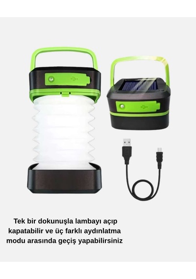 Dokunmatik Led Masa Lambası 3 Kademeli Parlaklık İle Şarjlı Çok renkli