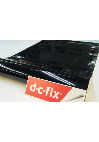 D-C-Fix 346-8348 Parlak Düz Siyah Yapışkanlı Folyo