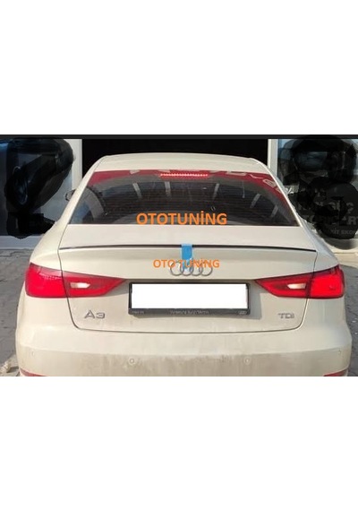 Audi A3 Sedan Spoiler Bagaj Üstü Spoiler. Bagaj Çıtası. Spoyler