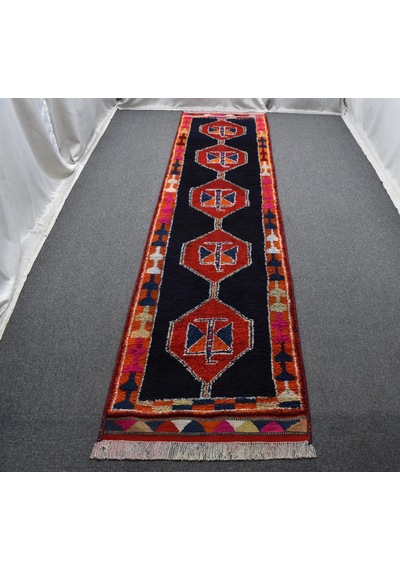 Zehra Abla Halı Yeni El Dokuma Benzersiz Otantik Koyu Lacivert Herki Yolluk Yün Halı 7172 Çok Renkli Zehra Abla Halı Yeni El Dokuma Benzersiz Otantik Koyu Lacivert Herki Yolluk Yün Halı 7172 Çok Renkli
