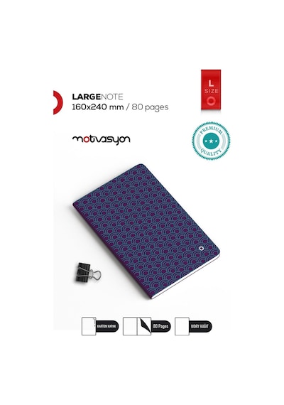 Motivasyon Defter Large Beden Boss Serisi 2 Li 16x24 Ebat