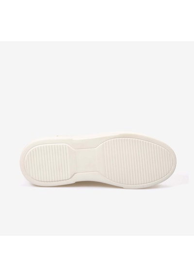 Kemal Tanca Erkek Eva Taban Hakiki Deri Sneaker & Spor Ayakkabı 2534 Ekru