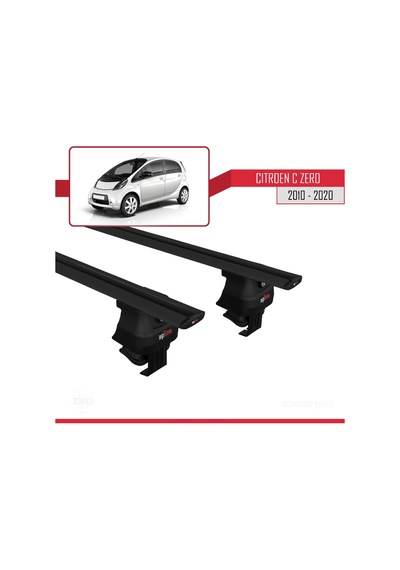 Citroen C-zero 2010-2020 Arası İle Uyumlu Ace-4 Ara Atkı Tavan Barı Siyah