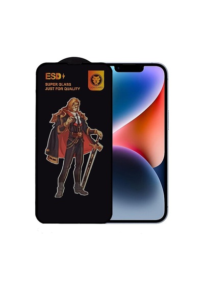 Apple Uyumlu   iPhone 14 Plus Anti Statik Ekran Koruyucu Toz Tutmayan Kırılmaz Cam