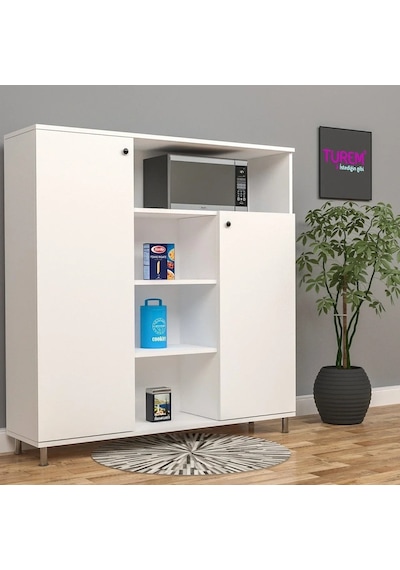Mine Çok Amaçlı Dolap Mdf Beyaz Mine Çok Amaçlı Dolap Mdf Beyaz