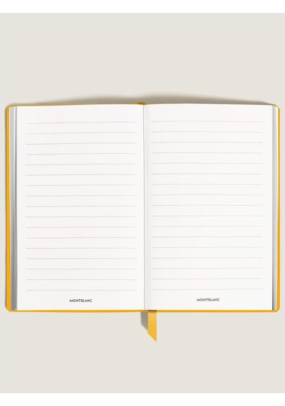 Montblanc Saffiano Deri Sarı Büyük Boy Defter 134744