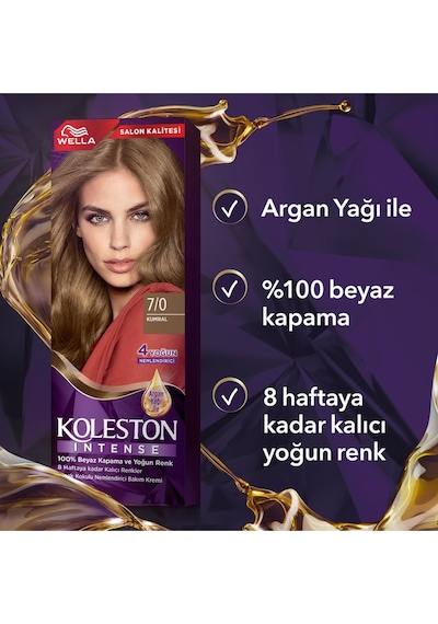 Koleston Intense 7/0 Kumral Saç Boyası