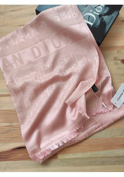 Miorel Scarfs Cd Desen Kaşmir İpek Şal Scarfs Cashmere Shawl Hijab Yeni Sezon Pembe
