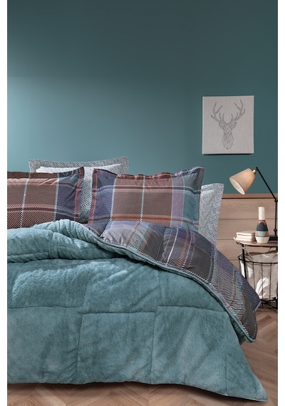 Yataş Bedding Mosi Tek Kişilik Triola Uyku Seti - Indigo
