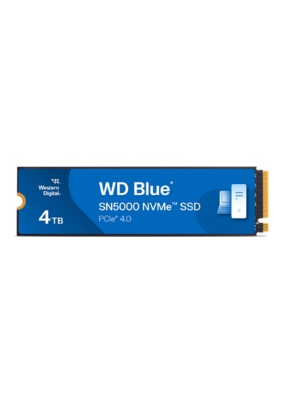 Wd Blue Sn5000 Wds400t4b0e 4tb 5500/5000 Gen4 Nvme Pcıe M.2 2280 Ssd