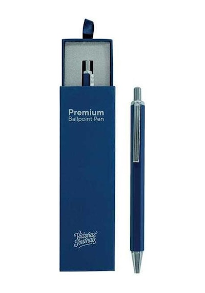 Vj Premium Tükenmez Kalem Kutulu Mavi 360-2917