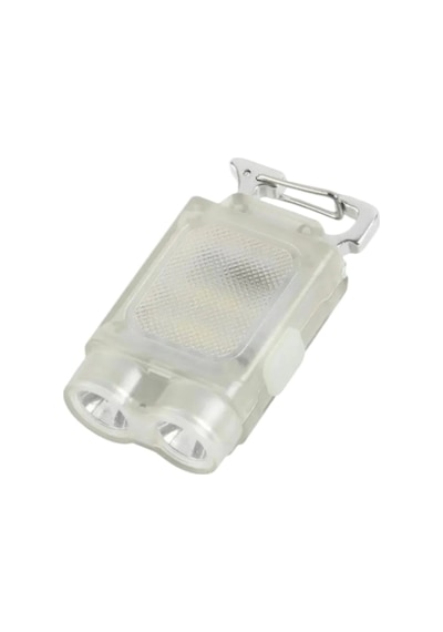 V15 Edc El Feneri 1200lm Anahtarlık Işık Tip-c Şarj Edilebilir Taşınabilir Mini Torch Mıknatıs Klips Ile Kamp Cep Fener Açık Kırmızı