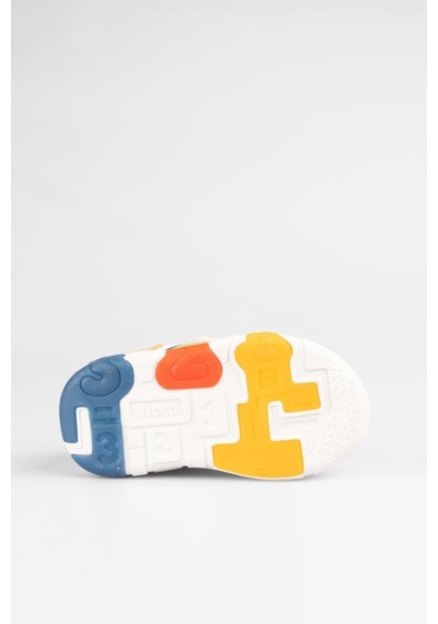 Vicco Number Beyaz Mavi Çocuk Sneakers Beyaz Mavi