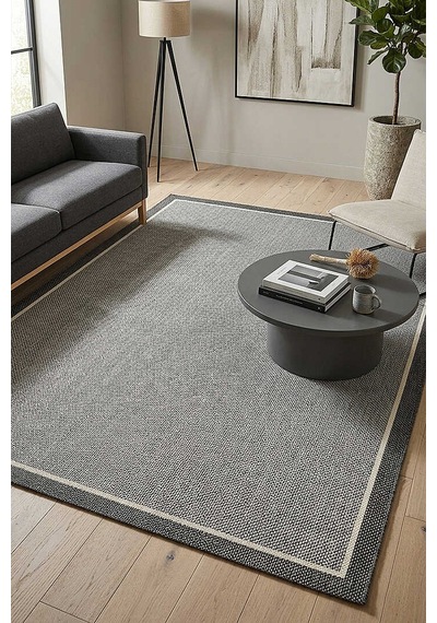 Natura Sisal Hasır Görünümlü Çift Bordürlü Halı Ntr25