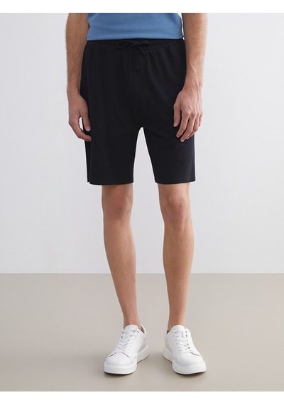 Lc Waikiki Lc Waıkıkı Siyah Slim Fit Erkek Pijama Alt Şort