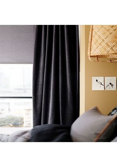 Ikea Sanela Fon Perde 140x300 Cm Gri