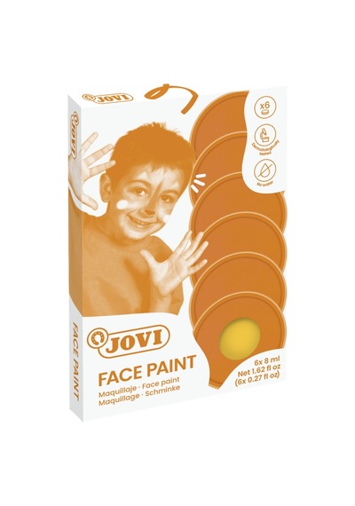 Jovı 171u Krem Yüz Boyası 8ml Sarı - 6'lı Kutu