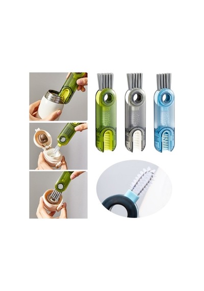 Askımo - 3 Fonksiyonlu Mini Temizleme Fırçası 3’lü Set