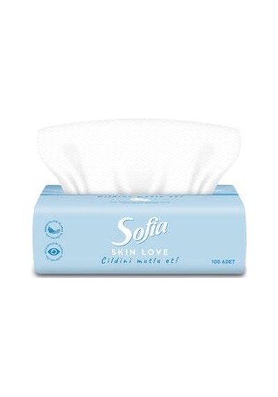 4 Adet Sofia Skin Love Mendil 100'lü