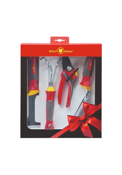 Wolf Garten P261 Budama Makası + Kürek + El Çantası Mini Bahçıvan Seti