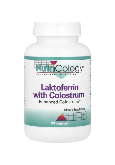 Nutricology, Lactoferrin With Colostrum, 90 Vegicaps