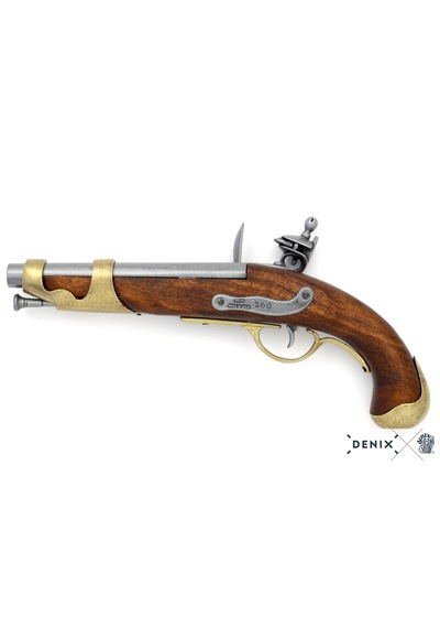 Denix 1806 France Cavalry Pistol 35cm Koleksiyon Obje