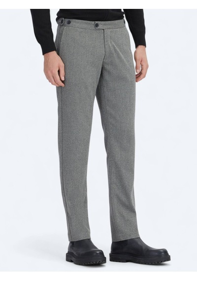 Kip Antrasit Dokuma Regular Fit Casual Pantolon Antrasit
