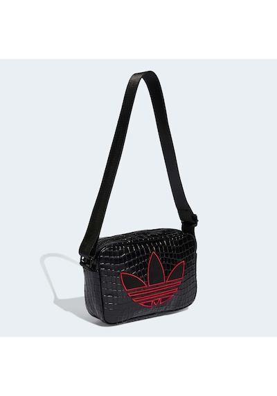 Adidas Croco Kadın Siyah Mini Omuz Çantası Ke0685