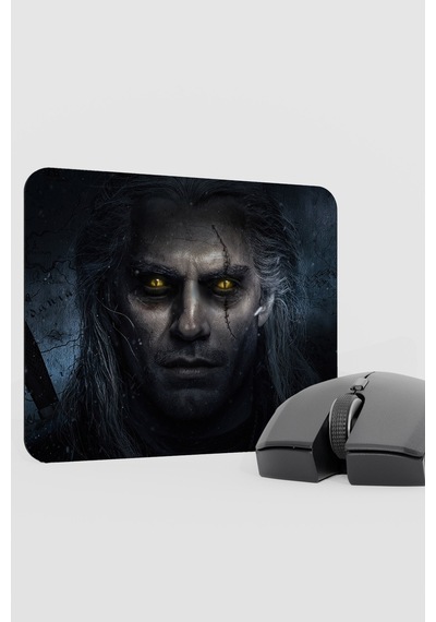 The Witcher V5 22x18 Gaming Kauçuk Kaymaz Taban Mouse Pad Fare Altlığı