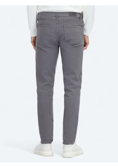 Kip Antrasit Dokuma Slim Fit Casual Pamuk Karışımlı Pantolon Antrasit -