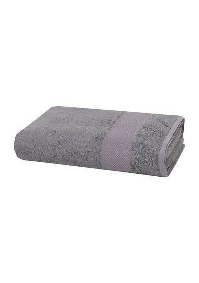 Esna Bambu Banyo Havlusu, 90x150 Cm - Antrasit Antrasit