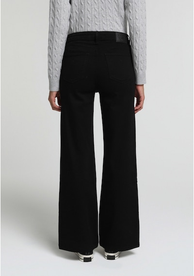 Colin's Colins High Rise Super Flare Fit Kadın Black Black Denim Jean Pantolon Cl1083254 Q1.v1 Dn45208