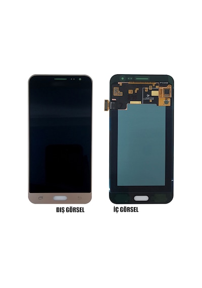 Teknonet Samsung Galaxy J320 J3 2017 Uyumlu Lcd+dokunmatik - Beyaz
