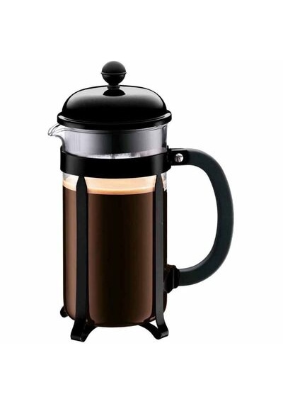 Epinox Kaliteli Paslanmaz French Press 350 Ml Düz-350e Siyah