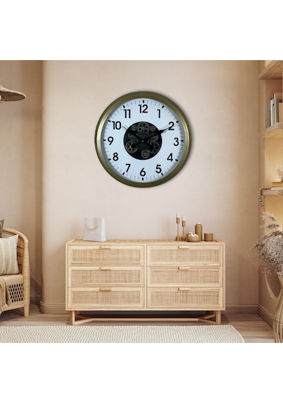 Eskitme 60 Cm Çarklı Klasik Duvar Saati Diğer