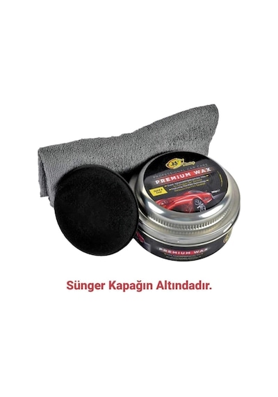 Wax Premium Oto Cila 230 Gr Mikrofiber Bezli