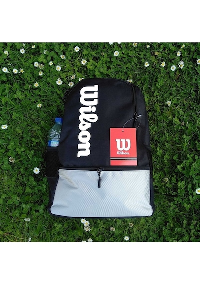 Shopiolog Wilson Gri Sırt Çantası Unisex Çift Gözlü Çanta Gri