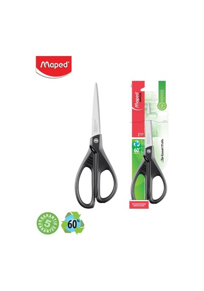 Ofis Ve Kırtasiye 468110 Asimetrik Ofis Makası, 21 Cm