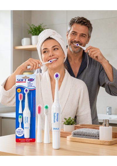 Elektrikli Masajlı Diş Fırçası Softdısfırcası-5