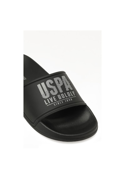 U.S. Polo Assn. Gusty 6fx Siyah Erkek Terlik Siyah