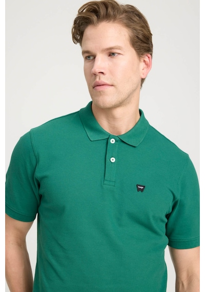 Wrangler Regular Fit Polo Yaka Yeşil Erkek T-shirt W7d5k4xx2t300 Yeşil