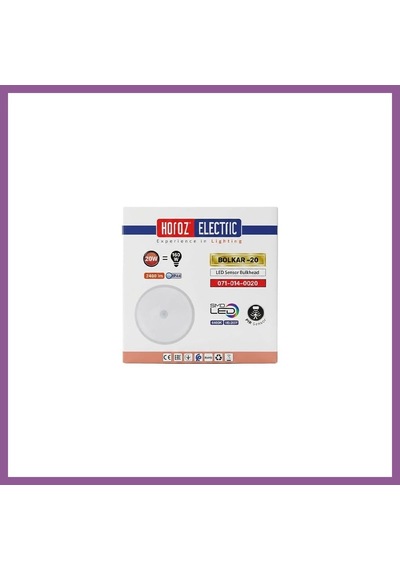 Bezos Horoz 20w Sensorlu Beyaz S/u Led Armatur 1 Adet Rengaren