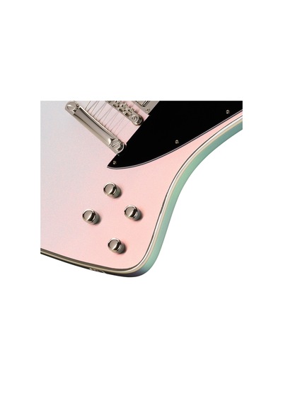Epiphone Futura Firebird Custom Elektro Gitar Quicksilver Shift 104080445202