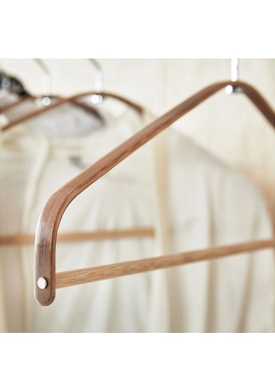 Ikea Hosvans Bambu Elbise Askısı 5'li 40 X 1 Cm Kahverengi